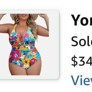 Younique Women's Plus Size Swimwear